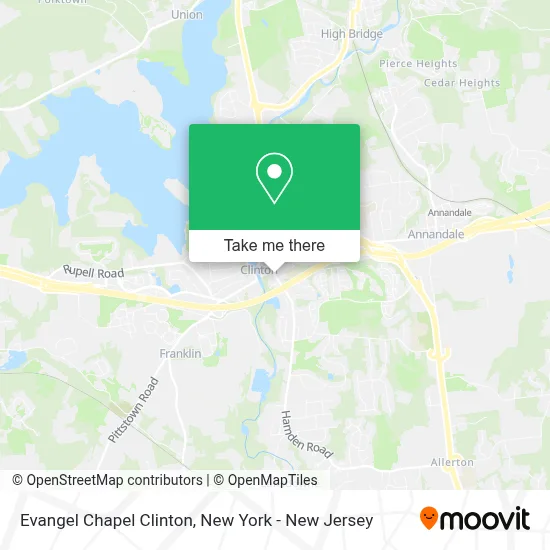 Evangel Chapel Clinton map
