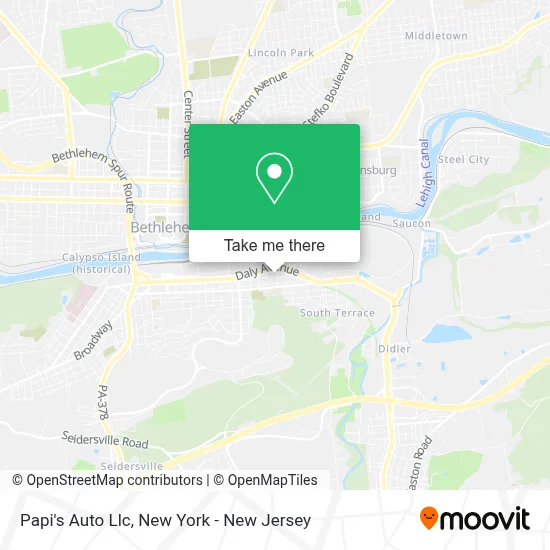 Papi's Auto Llc map