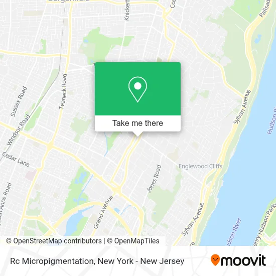 Rc Micropigmentation map