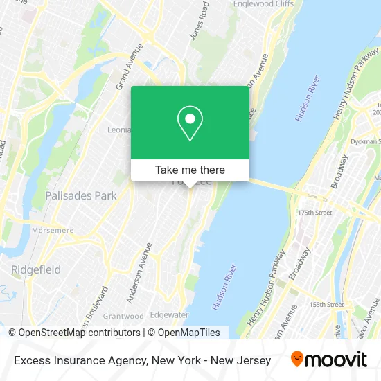 Excess Insurance Agency map