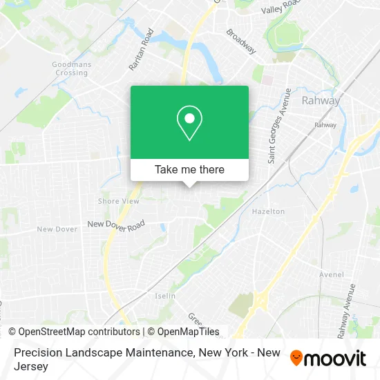 Precision Landscape Maintenance map
