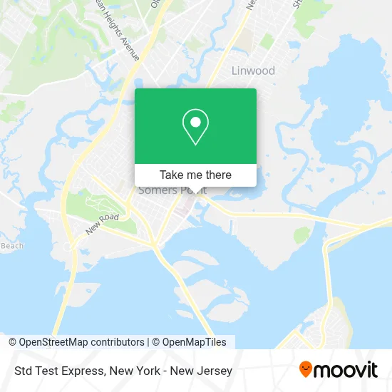 Std Test Express map