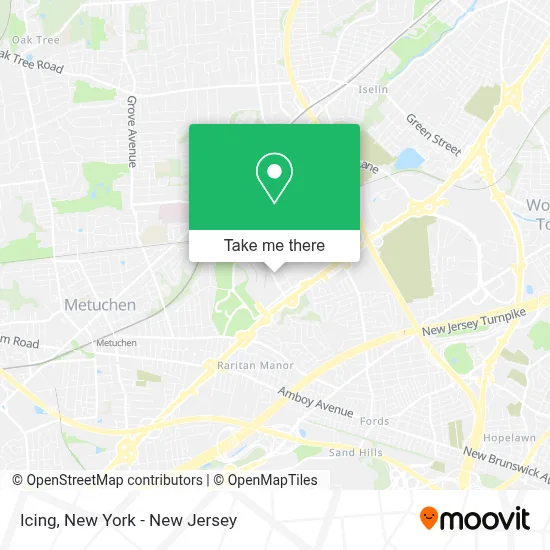 Icing map