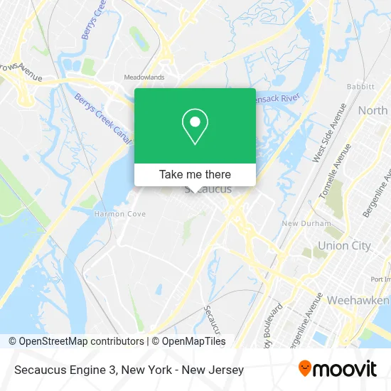 Secaucus Engine 3 map