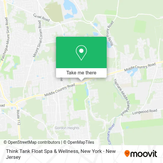Think Tank Float Spa & Wellness map