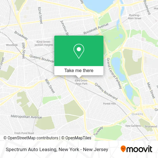 Spectrum Auto Leasing map