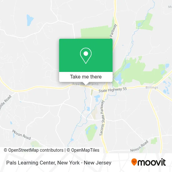 Pals Learning Center map