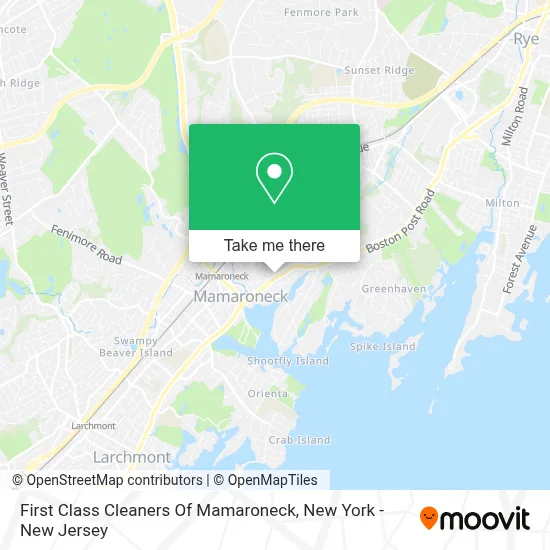 First Class Cleaners Of Mamaroneck map