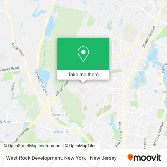West Rock Development map