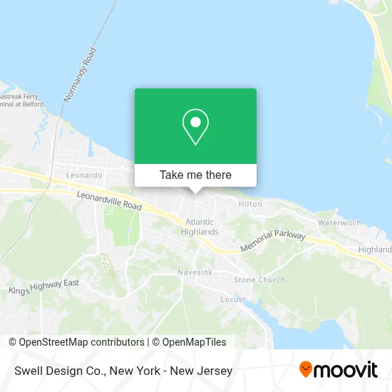 Swell Design Co. map