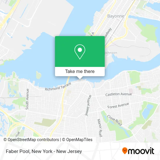 Faber Pool map