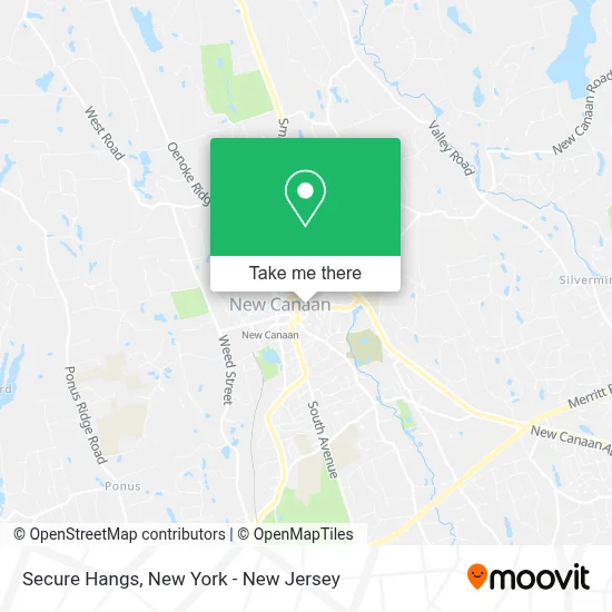 Secure Hangs map