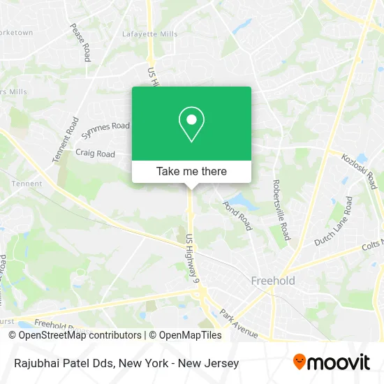 Rajubhai Patel Dds map