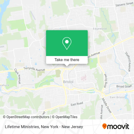Lifetime Ministries map