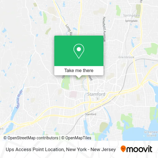 Ups Access Point Location map