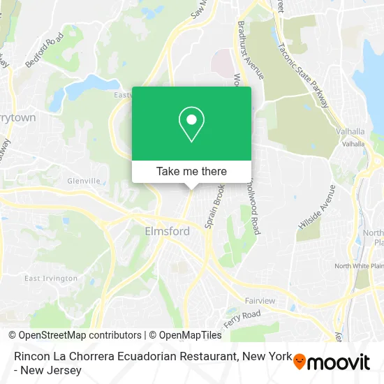 Rincon La Chorrera Ecuadorian Restaurant map