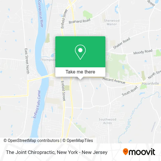 The Joint Chiropractic map