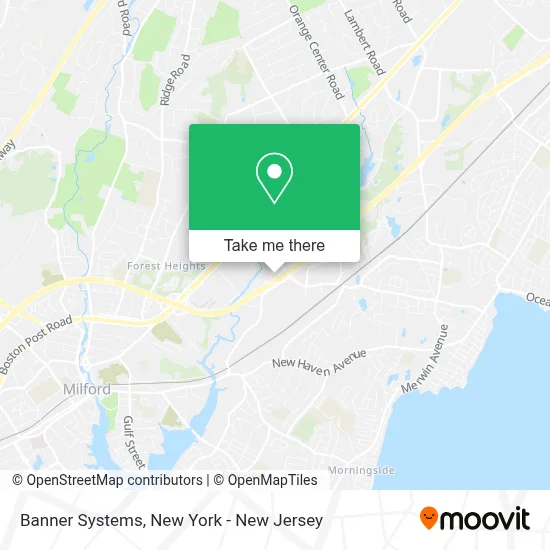 Banner Systems map