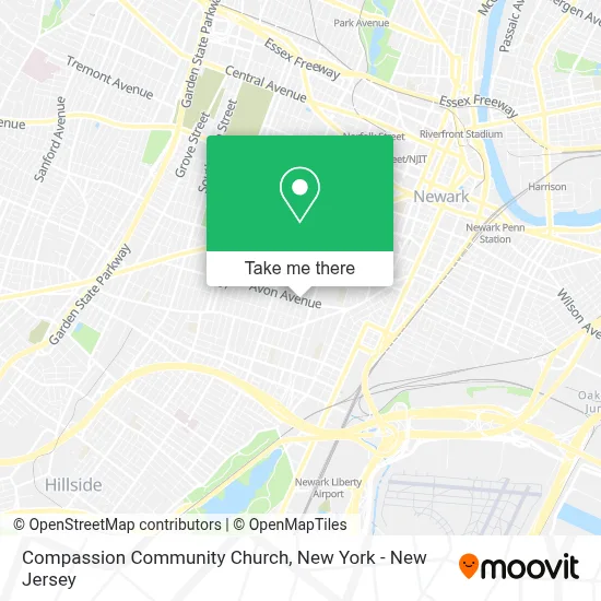 Compassion Community Church map