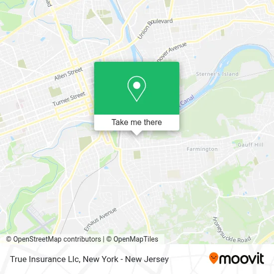 True Insurance Llc map