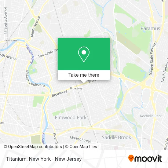 Titanium map