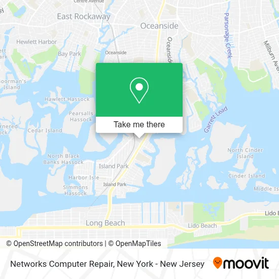 Networks Computer Repair map