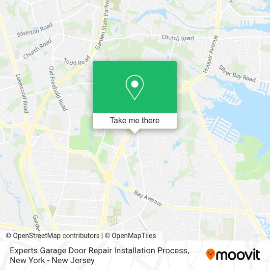 Experts Garage Door Repair Installation Process map