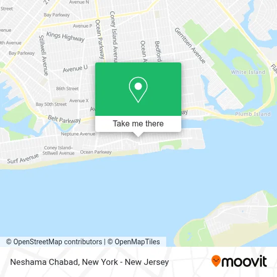 Neshama Chabad map