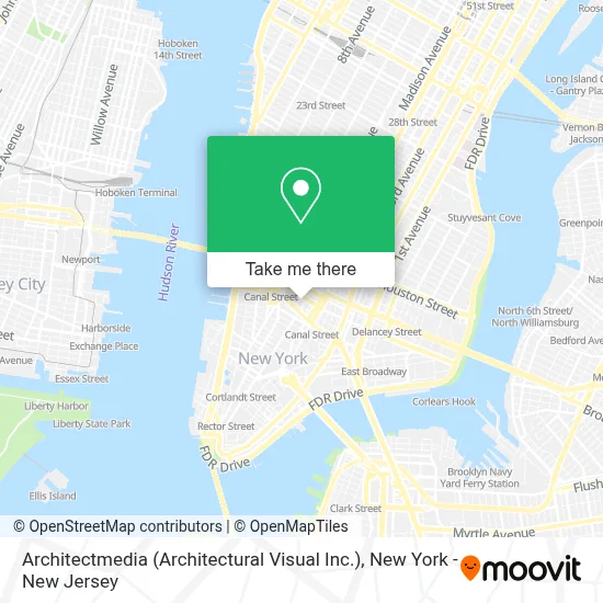 Architectmedia (Architectural Visual Inc.) map