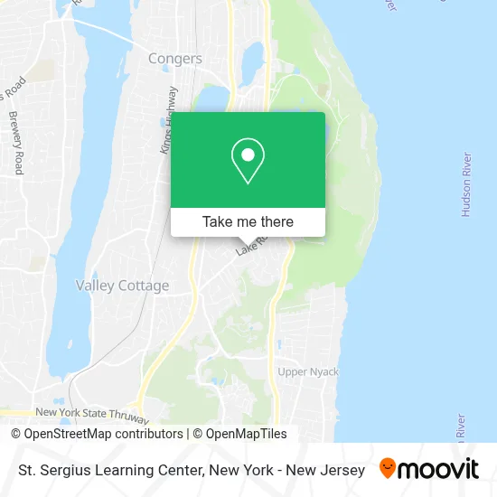 St. Sergius Learning Center map