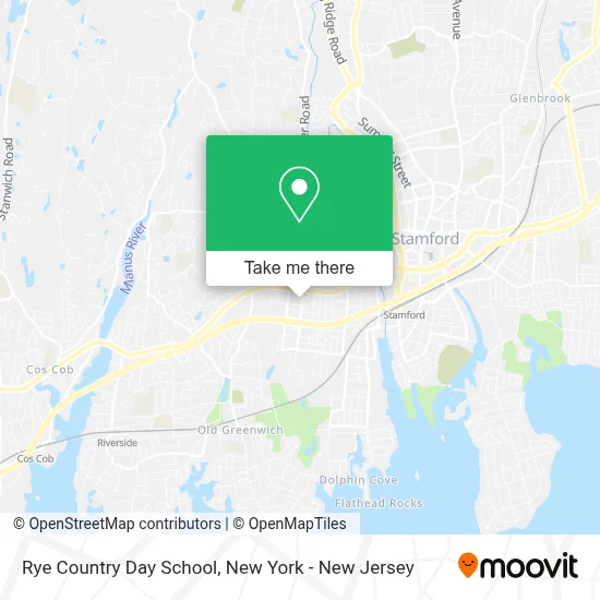 Rye Country Day School map