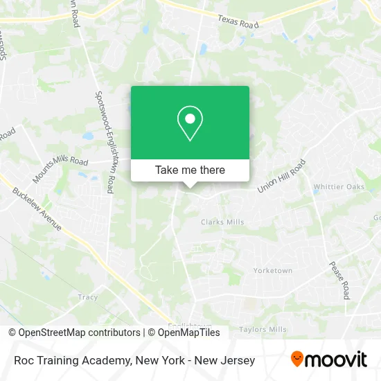 Roc Training Academy map