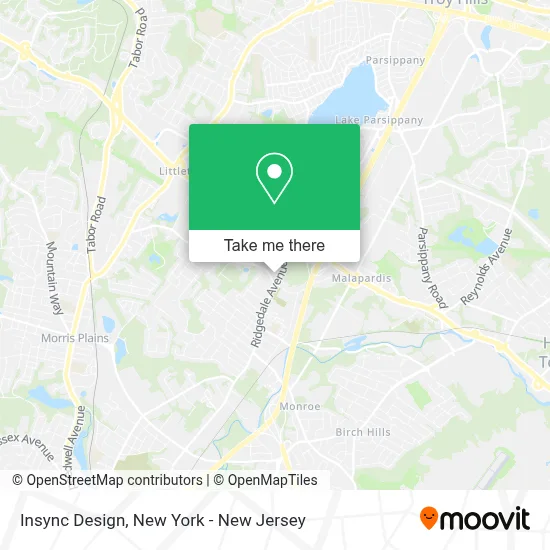 Insync Design map