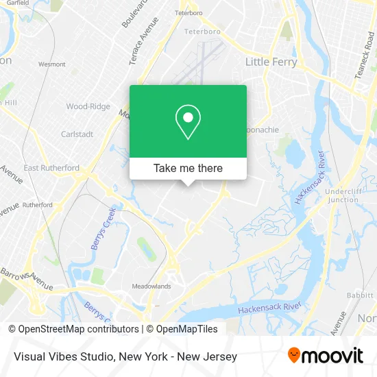 Visual Vibes Studio map