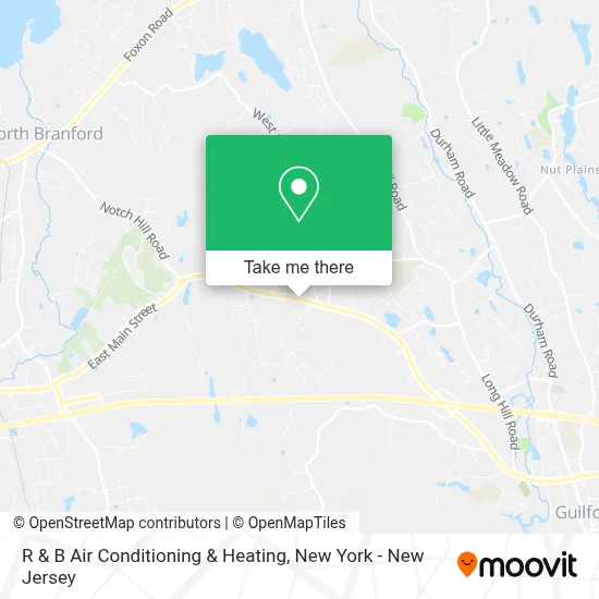 R & B Air Conditioning & Heating map