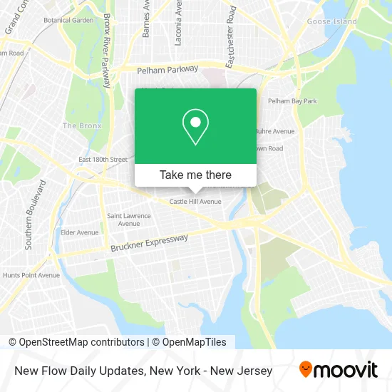 New Flow Daily Updates map
