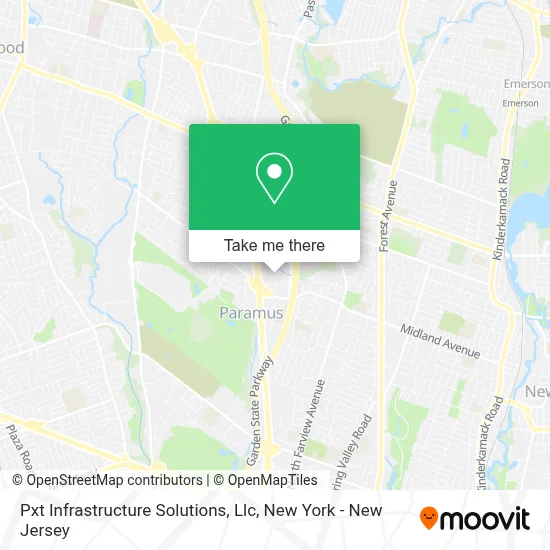 Pxt Infrastructure Solutions, Llc map