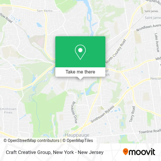Craft Creative Group map