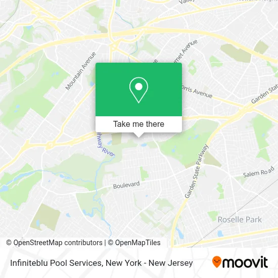 Infiniteblu Pool Services map