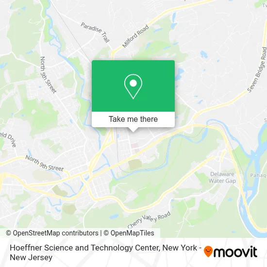 Hoeffner Science and Technology Center map