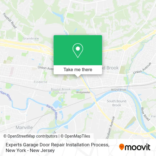 Experts Garage Door Repair Installation Process map