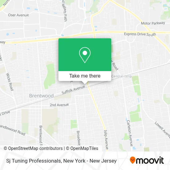 Sj Tuning Professionals map