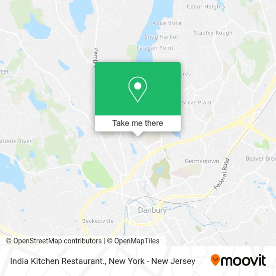 India Kitchen Restaurant. map