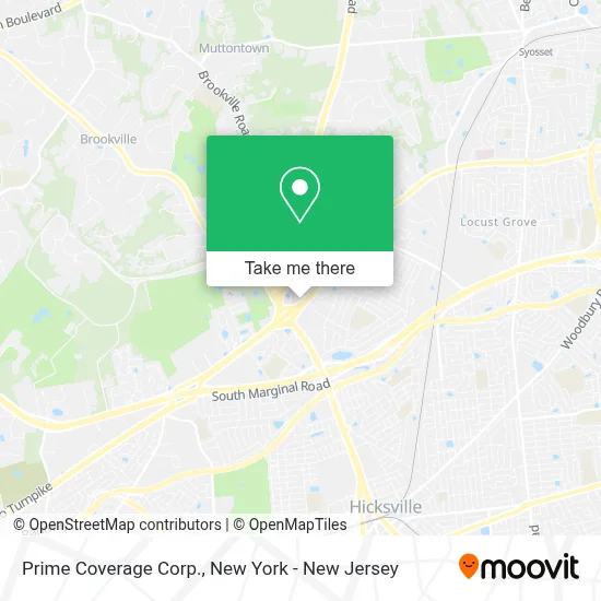 Prime Coverage Corp. map