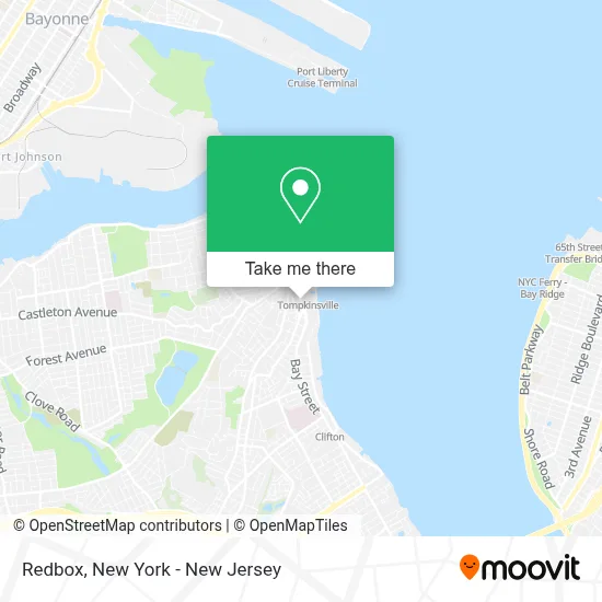 Redbox map