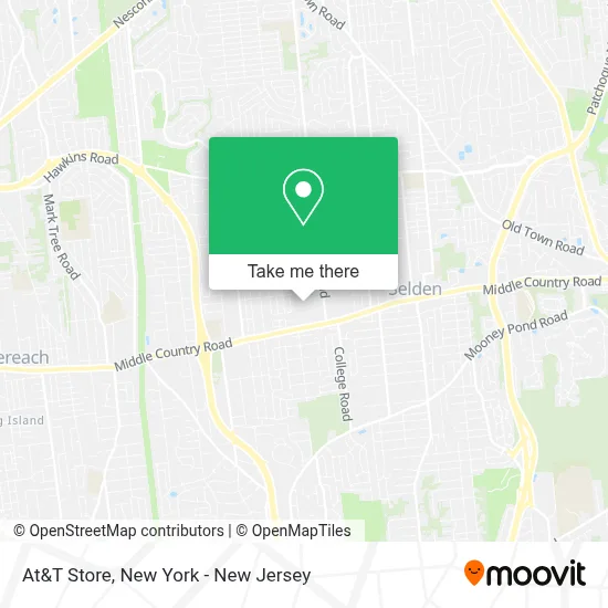 At&T Store map