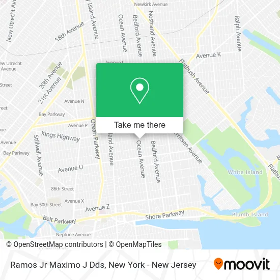 Ramos Jr Maximo J Dds map