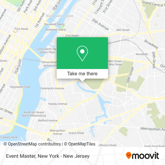 Event Master map