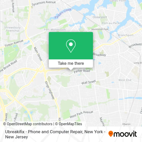 Ubreakifix - Phone and Computer Repair map