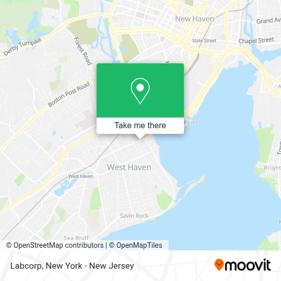 Labcorp map